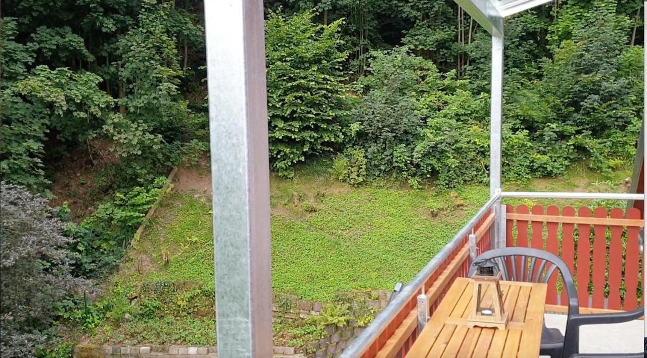 Fewo Mit Balkon Direkt Am Wald Und Wanderweg Ruhe Pur 2 Og Bad Sachsa Exteriör bild